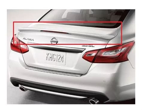 Aler N Trasero Spoiler Altima Original Plata