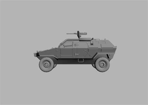 Military Vehicle Otokar Cobra - 3D Model by DrakMran