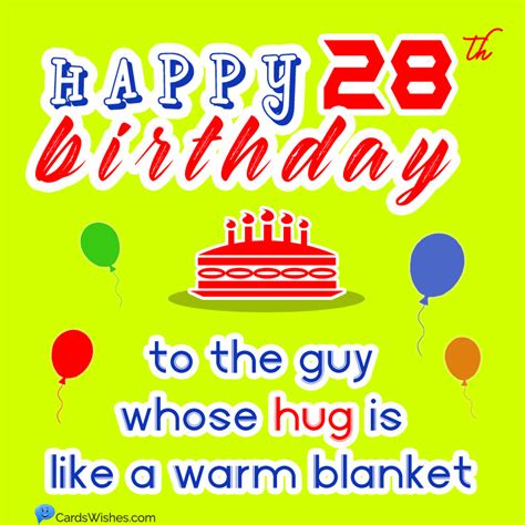 Happy 28th Birthday Wishes For Someone Turning 28, 60% OFF