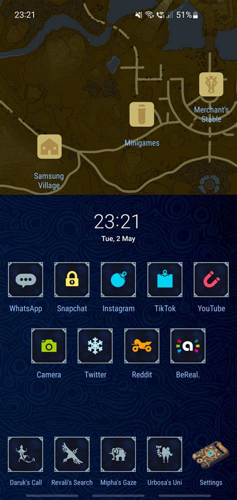 My New Sheikah Slate Home Screen Rbotw