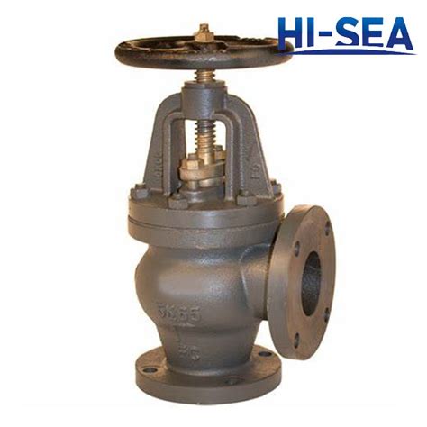 JIS F7308 Cast Iron Angle Valve Supplier China Marine Angle Globe