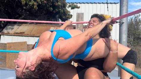 Barefoot Bbw Destroyed Power Girls Pro Wrestling Clips4sale