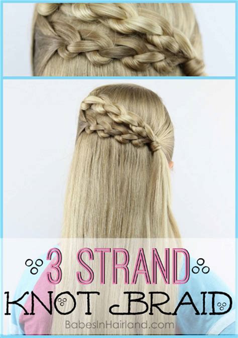 Strand Knot Braid Hairstyle Is It A Braid Or Is It Knots