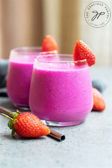 Dragon Fruit Smoothie Recipe The Gracious Pantry