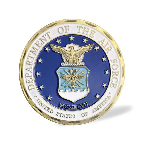 United States Air Force Challenge Coin Falcon Fighter Usaf Chief