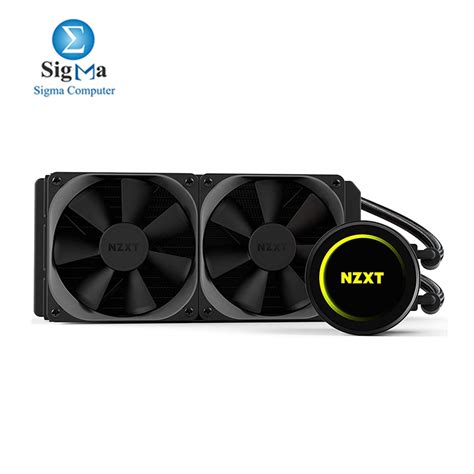 NZXT Kraken X73 360mm RL KRX73 01 AIO RGB CPU Liquid Cooler Rotating