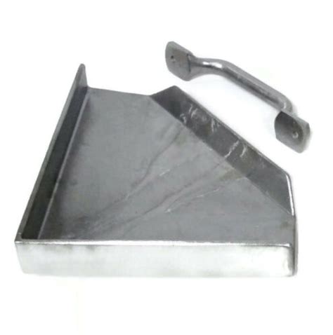 New One Cast Aluminum Boat Transom Corner Bracket End Cap 1 Handle