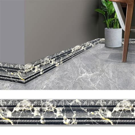 Specollect Crown Molding Peel And Stick 3d Wall Edging Foam Baseboard