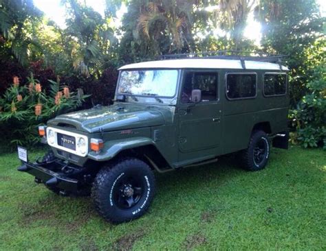 Nicely Done Fj40 45 Troopy Toyota Landcruiser Land Cruiser Toyota