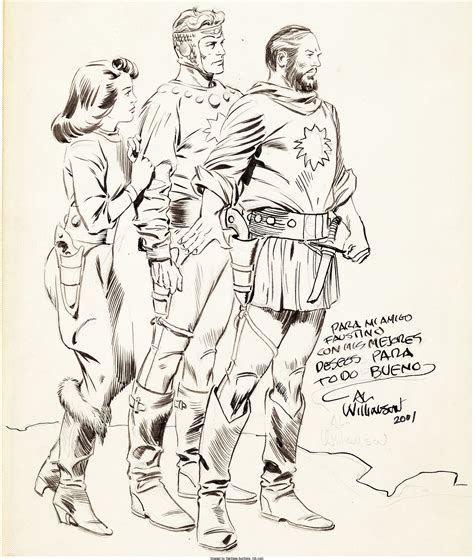 Al Williamson Flash Gordon Illustration Original Art C 1960s