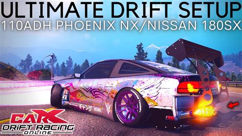 CarX Drift Racing Best Phoenix NX Ultimate Drift Setup 110adh Tune