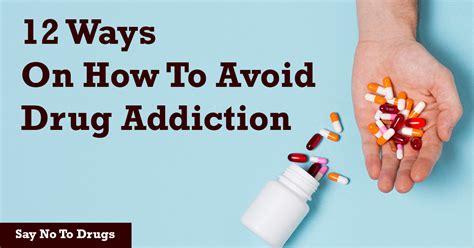 12 Ways On How To Avoid Drug Addiction Enoughinfo Daily Information