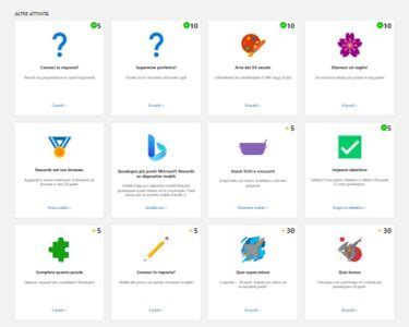 Recensione Microsoft Rewards Guadagnare Facendo Ricerche