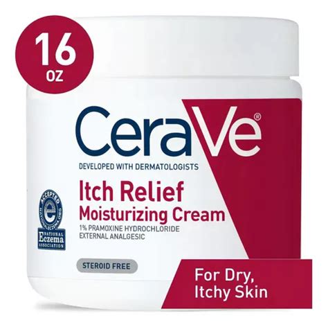 Cerave Itch Relief Moisturizing Cream Crema Hidratante 453g Envío Gratis