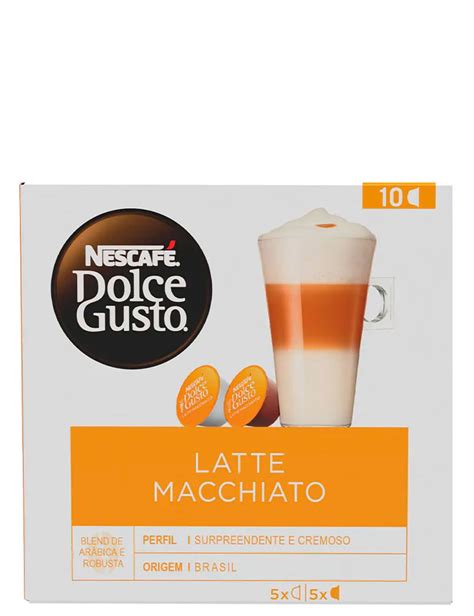 Café em Cápsula Nescafé Dolce Gusto Latte Macchiato 112g 10