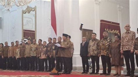 Daftar 8 Menteri Dari Partai Golkar Dalam Kabinet Prabowo Gibran Kader