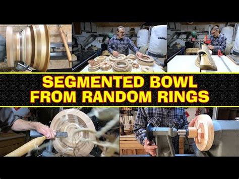 Segmented Bowl From Random Rings YouTube