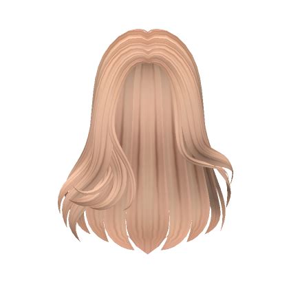 Flowy Straight Long Hair Blonde Roblox Item Rolimon S