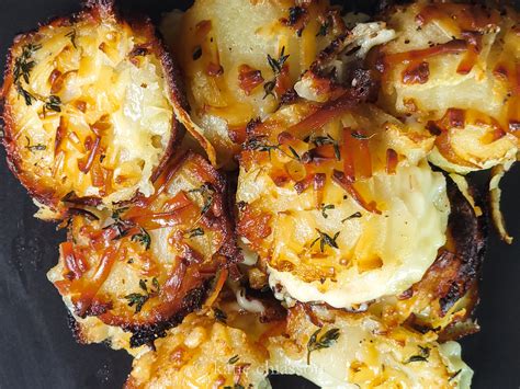 Amazing Cheesy Mini Potato Gratin Stacks - Mimi's Recipe Box