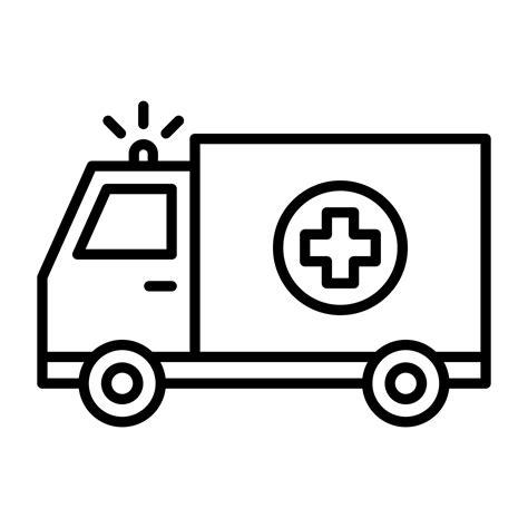 Ambulance vector icon 21708068 Vector Art at Vecteezy