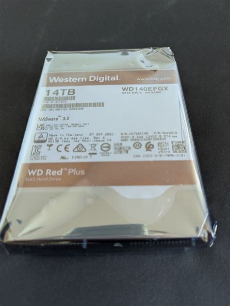 Western Digital WD Red Plus SATA 6 NAS Internal Hard Drive - 14TB ...