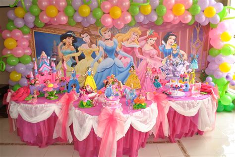 Decoração De Festa Das Princesas Disney