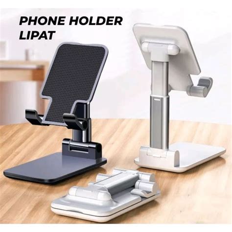 Jual HD 23 Liftable Foldable Phone Holder Stand HP Di Meja Folding