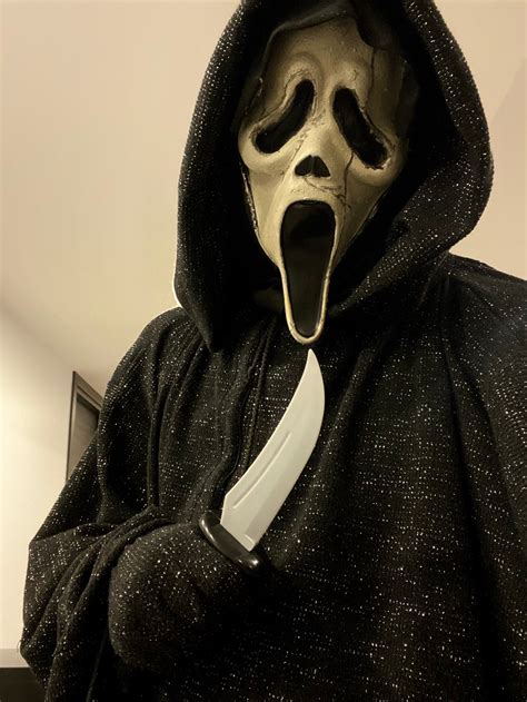 Aged Scream 6 Billy Loomis Ghostface Mask Etsy