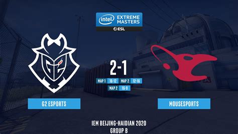 Cs Go Iem Beijing Europa G Gano Y Elimino A Mousesports