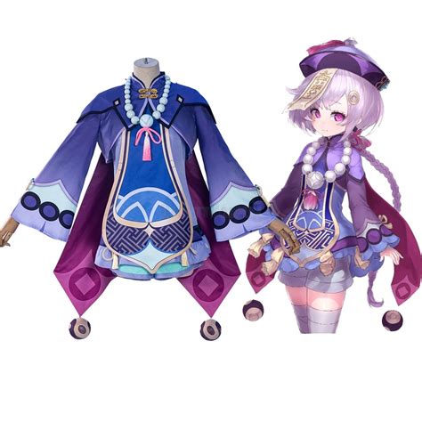 Genshin Impact Qiqi Cosplay Costume Hqcosplay