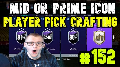 How To Craft Mid Or Prime Icon Player Pick In Fifa 21 Ultimate Team