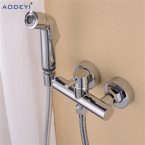 Bidet Main En Laiton Massif Chrom Ensemble De Douche De Toilette