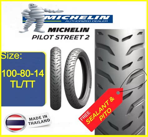 Michelin Pilot Street W Free Tire Sealant Pito Tubeless