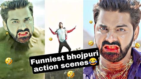 Funniest Bhojpuri Action Scenes😂 Triggeredinsaan Superseenu Roast Youtube