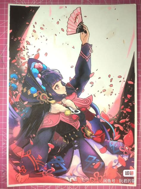 Ruanjun S Japanese Anime Girl Hot Sexy Hand Drawing With Marker Owen S Collections