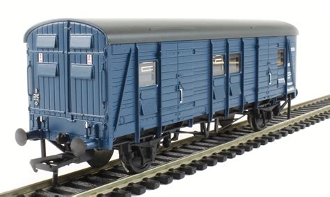 Bachmann Branchline 39 528 Ex SR CCT Covered Carriage Truck BR Blue S1733