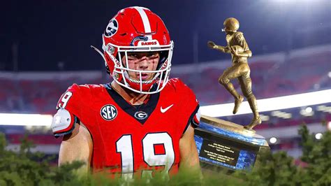 Georgia football's Brock Bowers makes history after award win