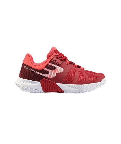 Zapatillas Bullpadel Performance Comfort 24V Cereza Mujer