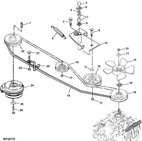 Belt Diagram For John Deere F525