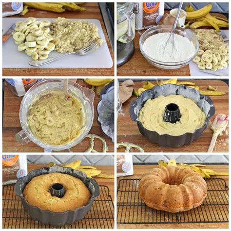 Banana Pudding Pound Cake | The BakerMama