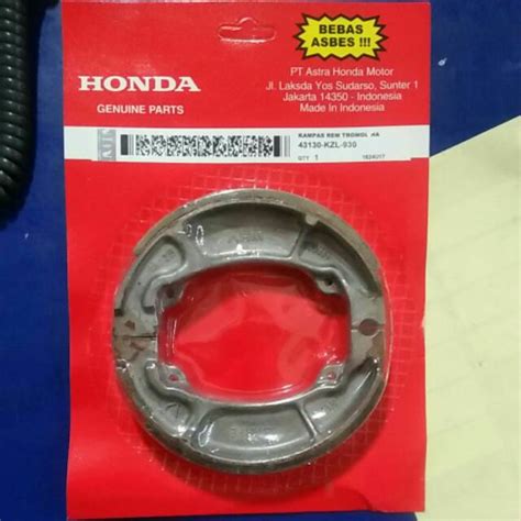 Jual Kampas Rem Belakang Vario Beat Semua Jenis Matic Metik Honda