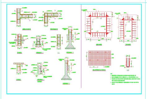某混凝土结构加固大样合集cad版本结构加固图纸土木在线