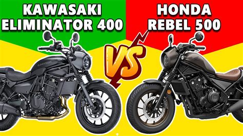 What S Your Pick Kawasaki Eliminator 400 Vs Honda Rebel 500 SHOWDOWN