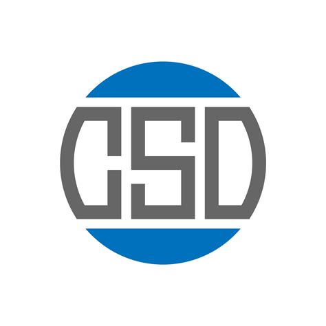Cso Letter Logo Design On White Background Cso Creative Initials