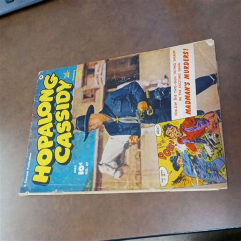 Hopalong Cassidy Dc Fawcett Golden Age May Western Hero Movie