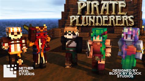 Pirate Plunderers Skin Pack by Netherpixel (Minecraft Skin Pack) - Minecraft Marketplace (via ...