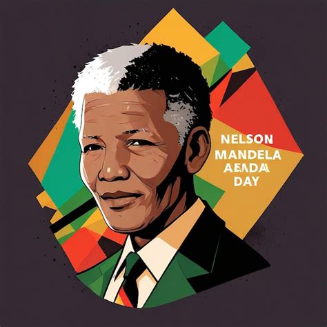 Premium Photo Nelson Mandela Portrait Inspiring Leader Image For