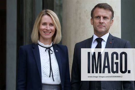 Le Pr Sident De La R Publique Francaise Emmannuel Macron Recoit Le