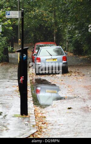 Kelvinbridge Glasgow Scotland Uk Th October Persistent Rain