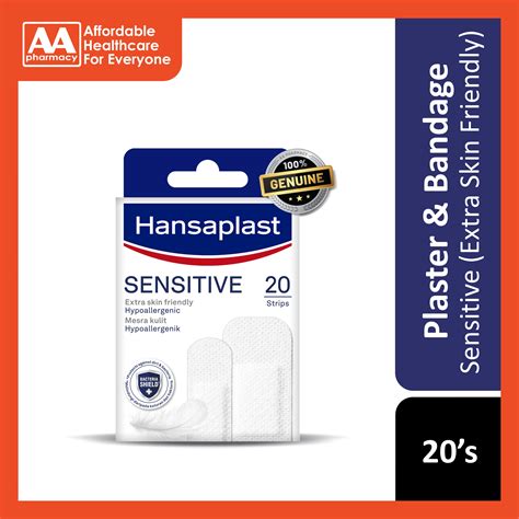 Hansaplast Sensitive Plaster 20s Extra Skin Friendly Aa Pharmacy